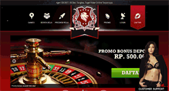 Desktop Screenshot of masteragenbola.com